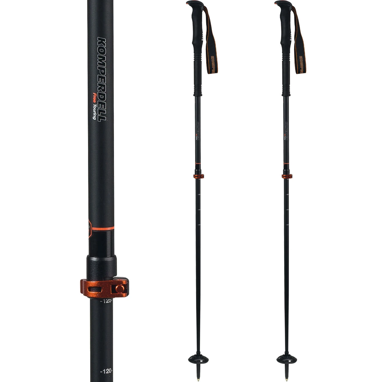 Komperdell Free Touring TI Orange 4 Komperdell Free Touring TI Orange - immagine 2