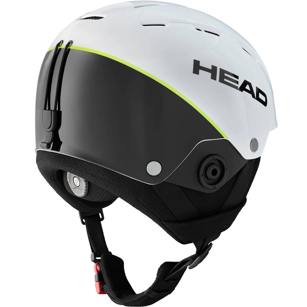 Head Team SL White/black + Chinguard 4 Head Team SL White/black + Chinguard - immagine 2