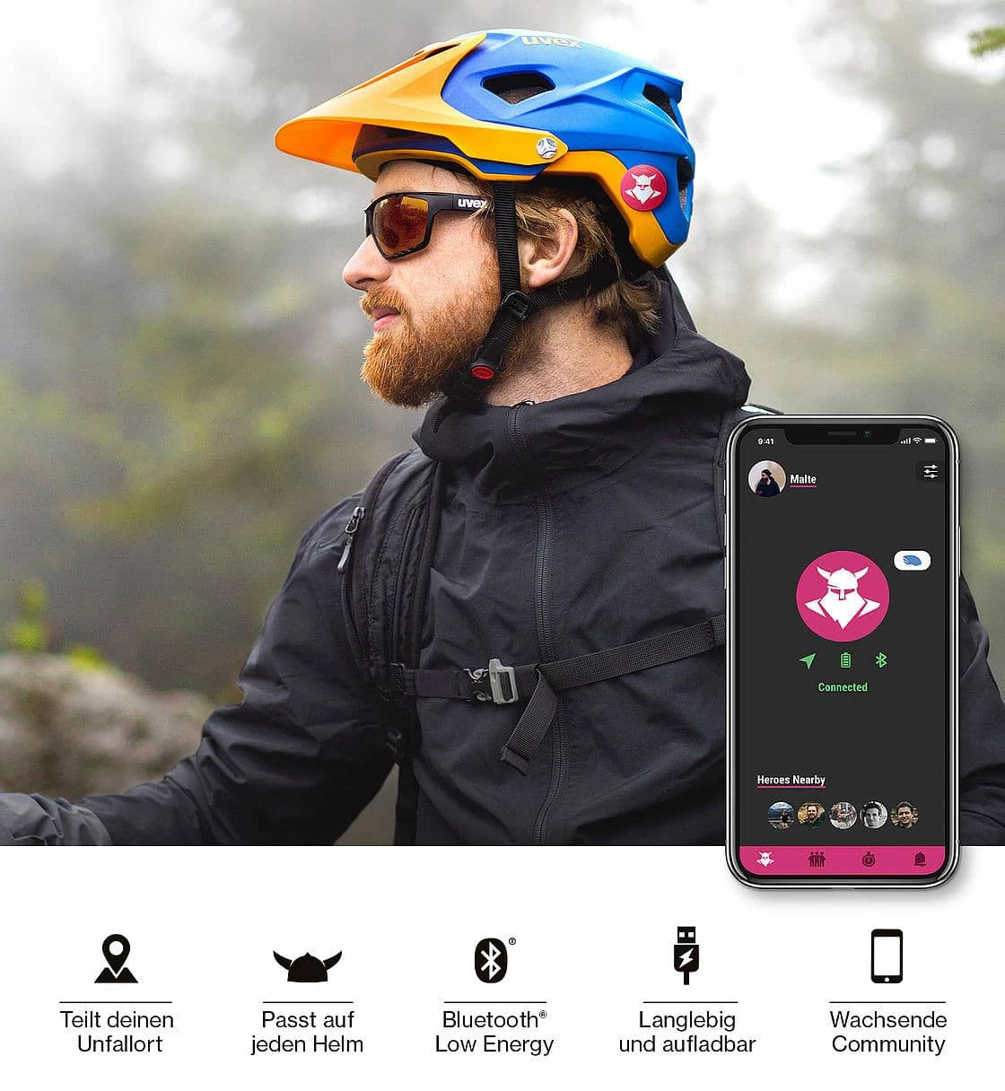 Uvex Tocsen Crashsensor Pink 5 Uvex Tocsen Crashsensor Pink - immagine 3