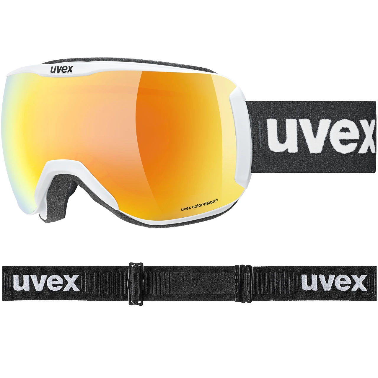 Uvex Downhill 2100 CV White Matt / Orange-green 3 Uvex Downhill 2100 CV White Matt / Orange-green