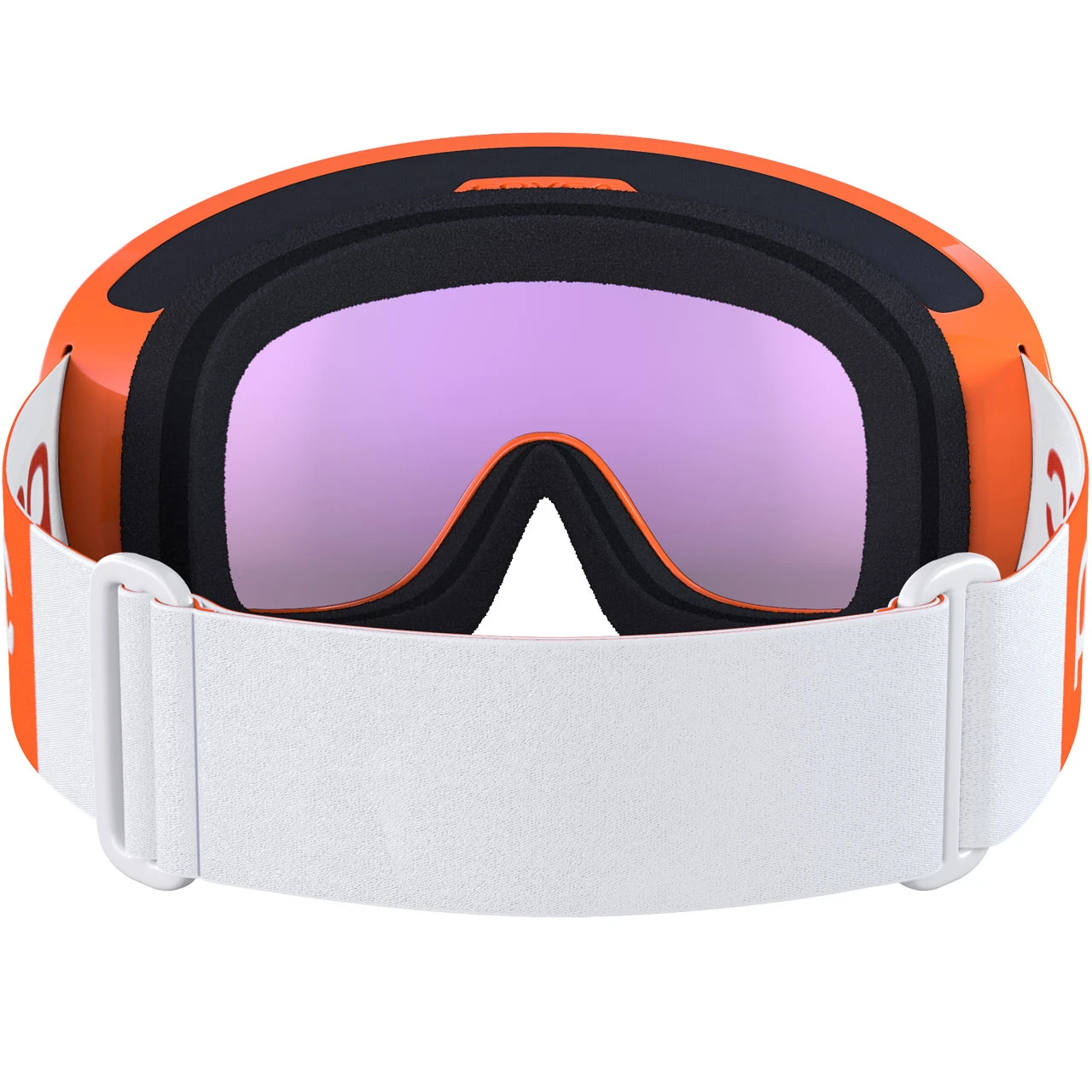 POC Fovea Clarity Comp Flo Orange/hydro White/spektris Blue + Lente Di Riserva 4 POC Fovea Clarity Comp Flo Orange/hydro White/spektris Blue + Lente Di Riserva - immagine 2