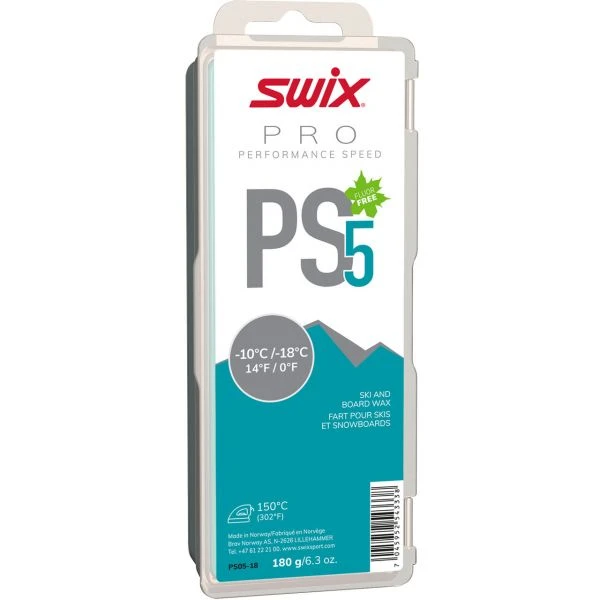 Swix PS5 Turquoise -10 °C/-18 °C (180 G) 3 Swix PS5 Turquoise -10 °C/-18 °C (180 G)