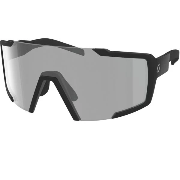 Scott Shield LS Sunglasses Black Matt/grey Light Sensitive 3 Scott Shield LS Sunglasses Black Matt/grey Light Sensitive