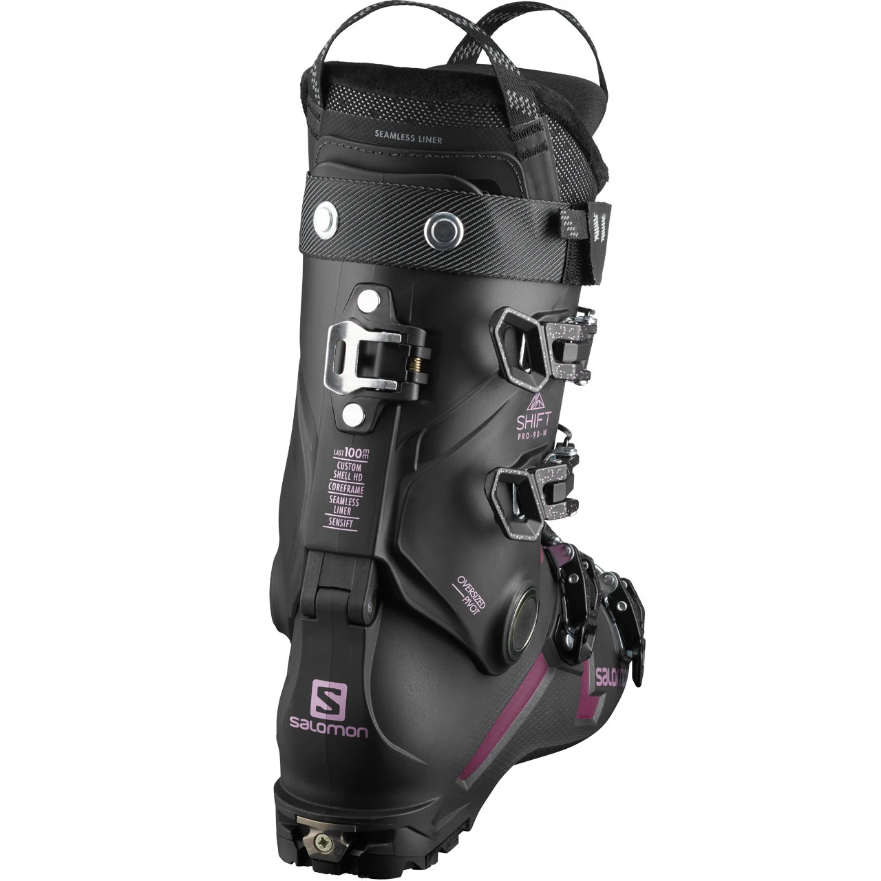 Salomon Shift Pro 90 W AT Black/burgendy (2021/22) 4 Salomon Shift Pro 90 W AT Black/burgendy (2021/22) - immagine 2