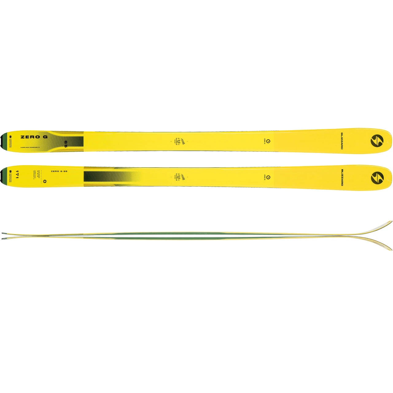 Blizzard Zero G 85 Yellow (2021/22) 4 Blizzard Zero G 85 Yellow (2021/22) - immagine 2