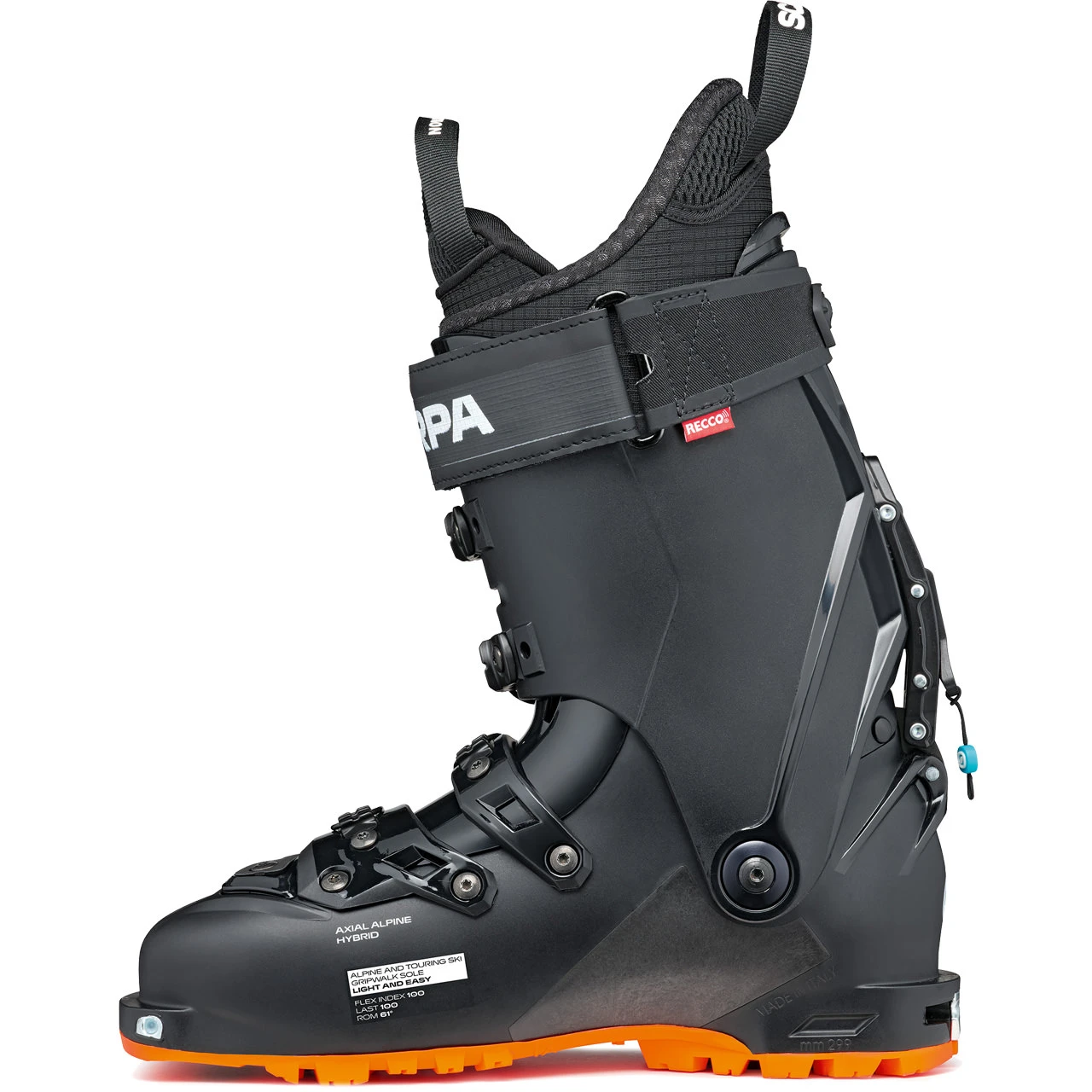 Scarpa 4-Quattro SL Black/orange 4 Scarpa 4-Quattro SL Black/orange - immagine 2