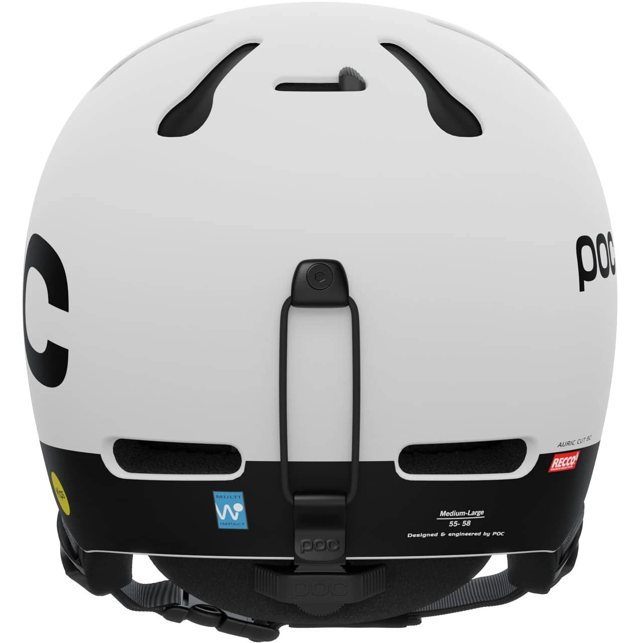 POC Auric Cut BC Mips Hydrogen White Matt 5 POC Auric Cut BC Mips Hydrogen White Matt - immagine 3