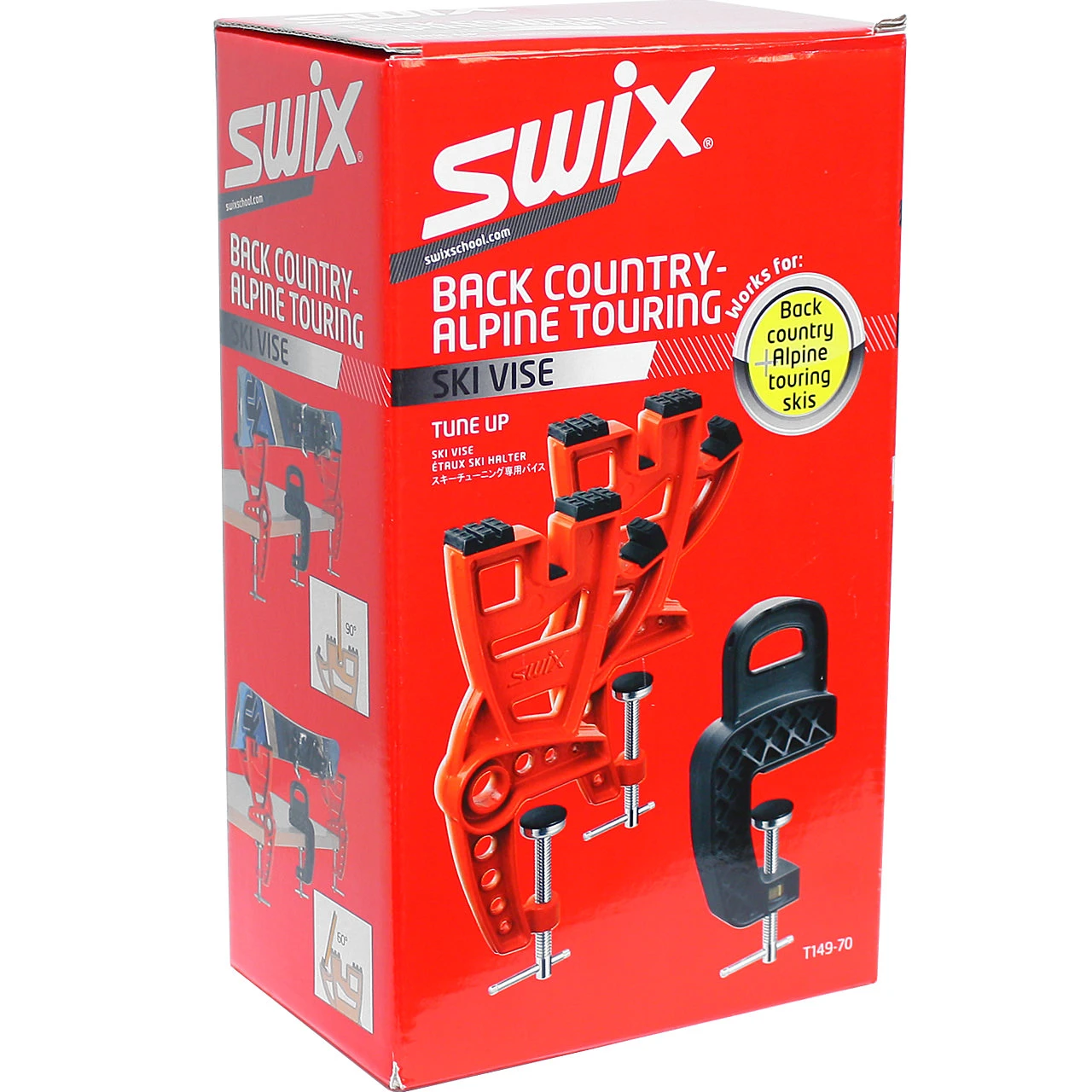 Swix T149-70 Backcountry Ski Holder 3-piece 3 Swix T149-70 Backcountry Ski Holder 3-piece