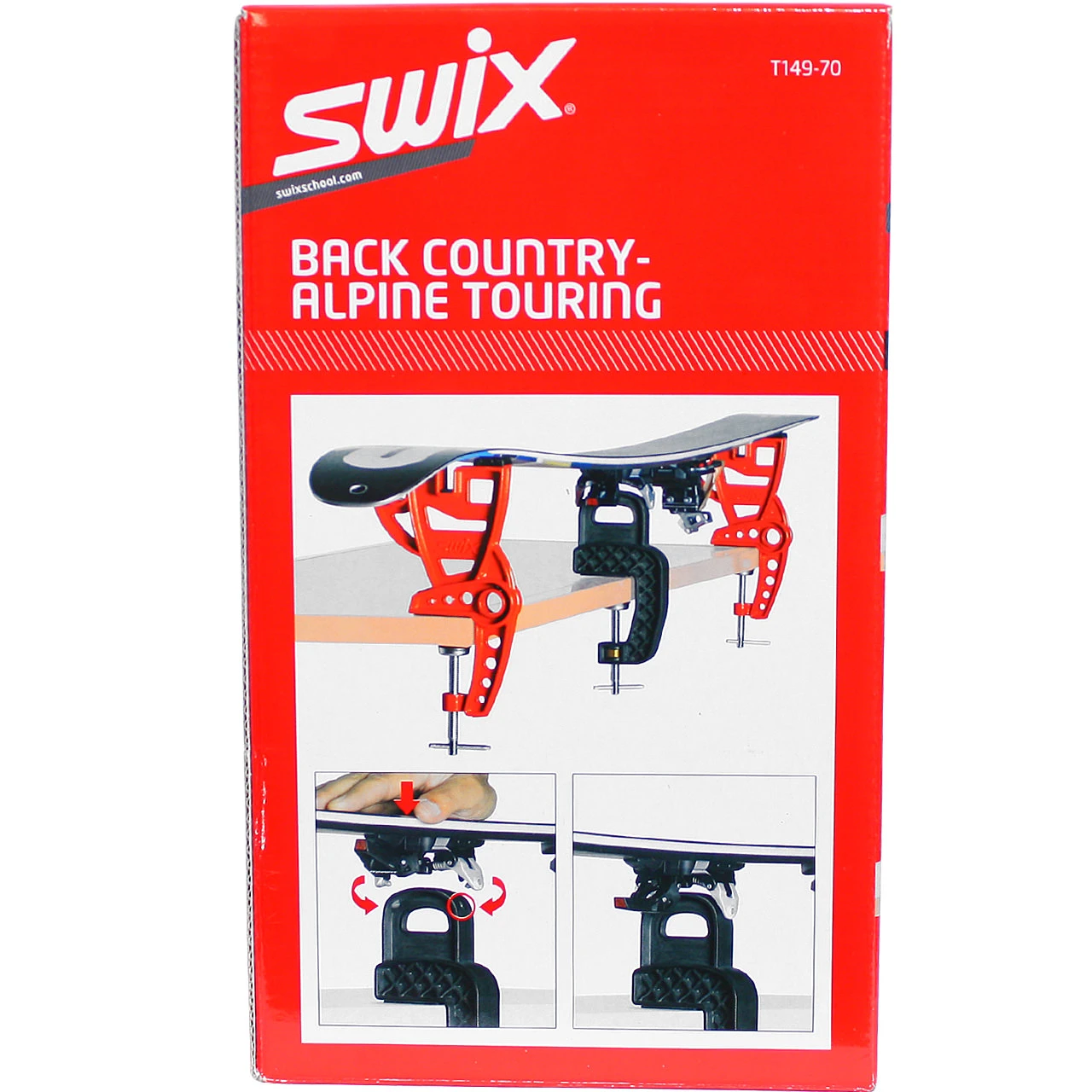 Swix T149-70 Backcountry Ski Holder 3-piece 4 Swix T149-70 Backcountry Ski Holder 3-piece - immagine 2