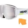 Head Contex Pro 5K Race Chrome/white + Lente Di Ricambio