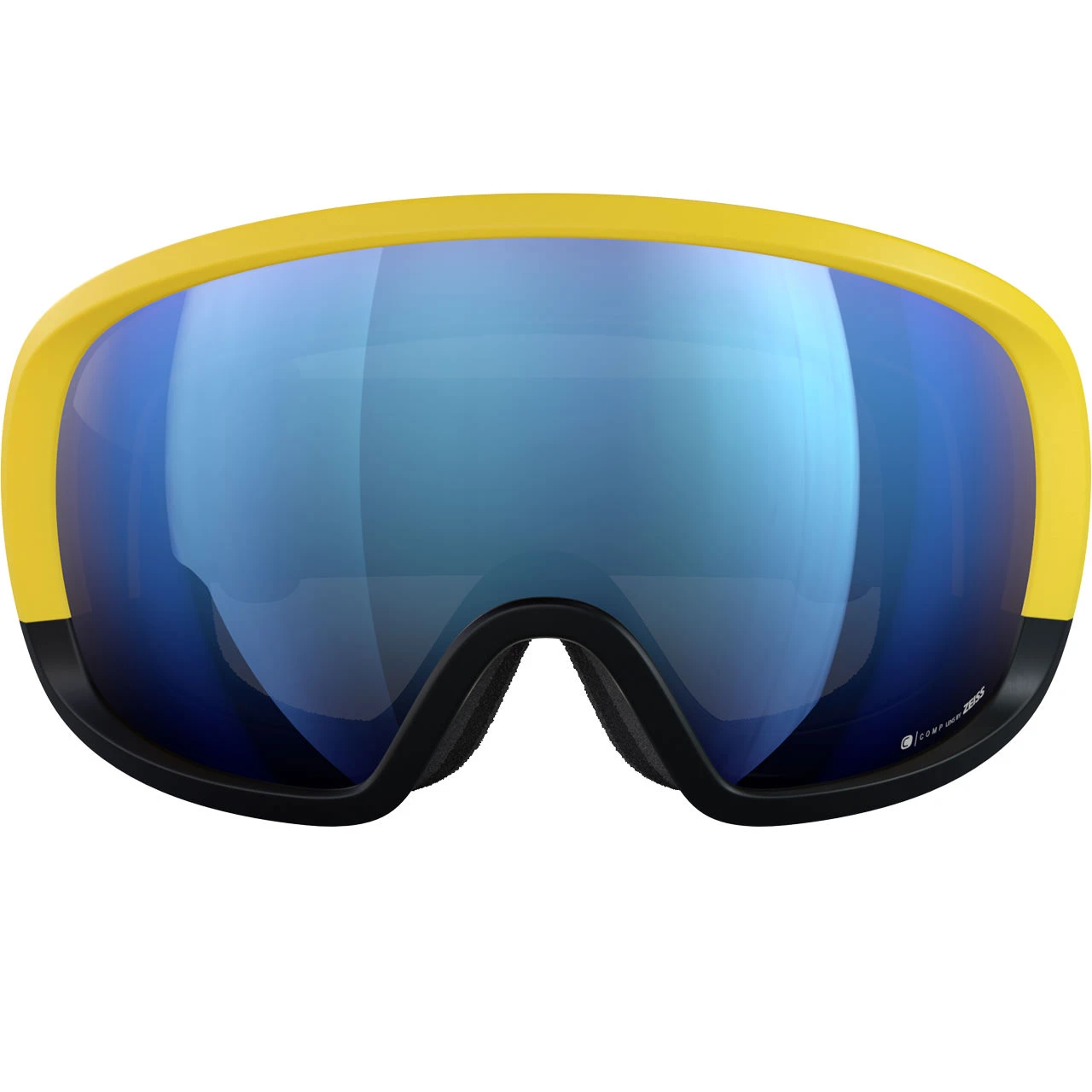 POC Fovea Clarity Comp Aventurine Yellow/uranium Black/spektris Blue + Lente Di Riserva 6 POC Fovea Clarity Comp Aventurine Yellow/uranium Black/spektris Blue + Lente Di Riserva - immagine 4