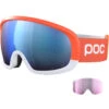 POC Fovea Mid Clarity Comp Fluorescent Orange/hydrogen White/spektris Blue + Lente Di Riserva -Sci Attrezzatura 22 fovea mid clarity comp 40409 8453