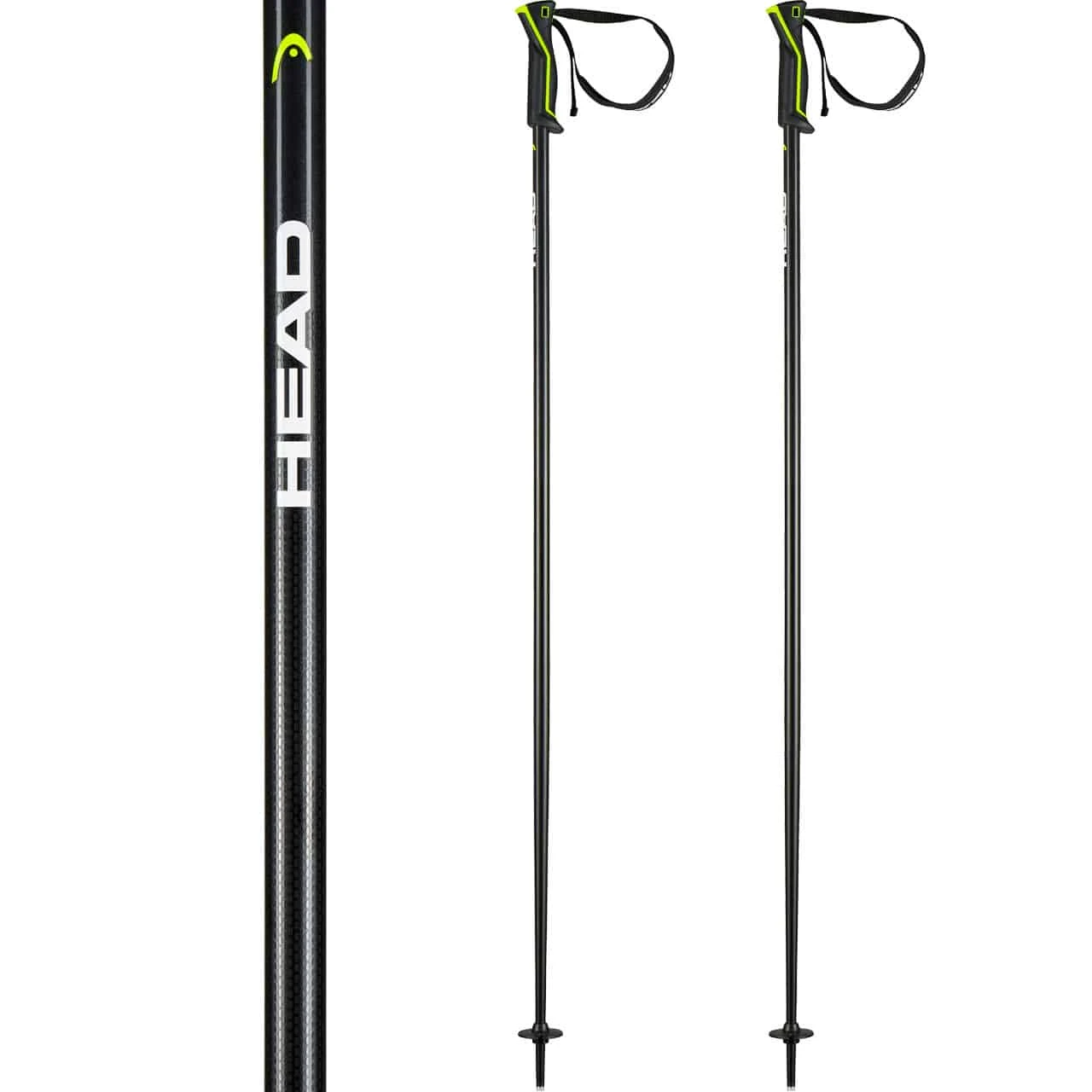 Head Frontside Anthracite/yellow Poles 4 Head Frontside Anthracite/yellow Poles - immagine 2