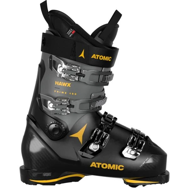 Atomic Hawx Prime 100 GW Black/grey/saffron 3 Atomic Hawx Prime 100 GW Black/grey/saffron