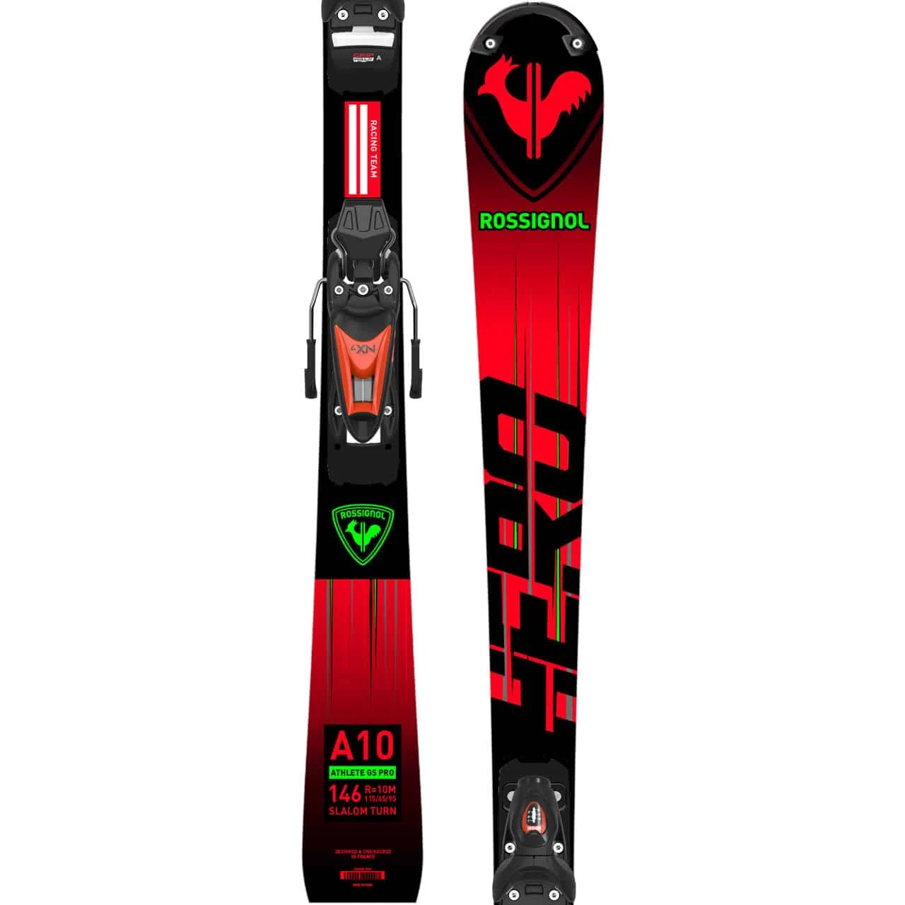 Rossignol Hero Athlete FIS SL Pro R21 NX7 U8 (2023/24) - Set Incl. Attacci 3 Rossignol Hero Athlete FIS SL Pro R21 NX7 U8 (2023/24) - Set Incl. Attacci