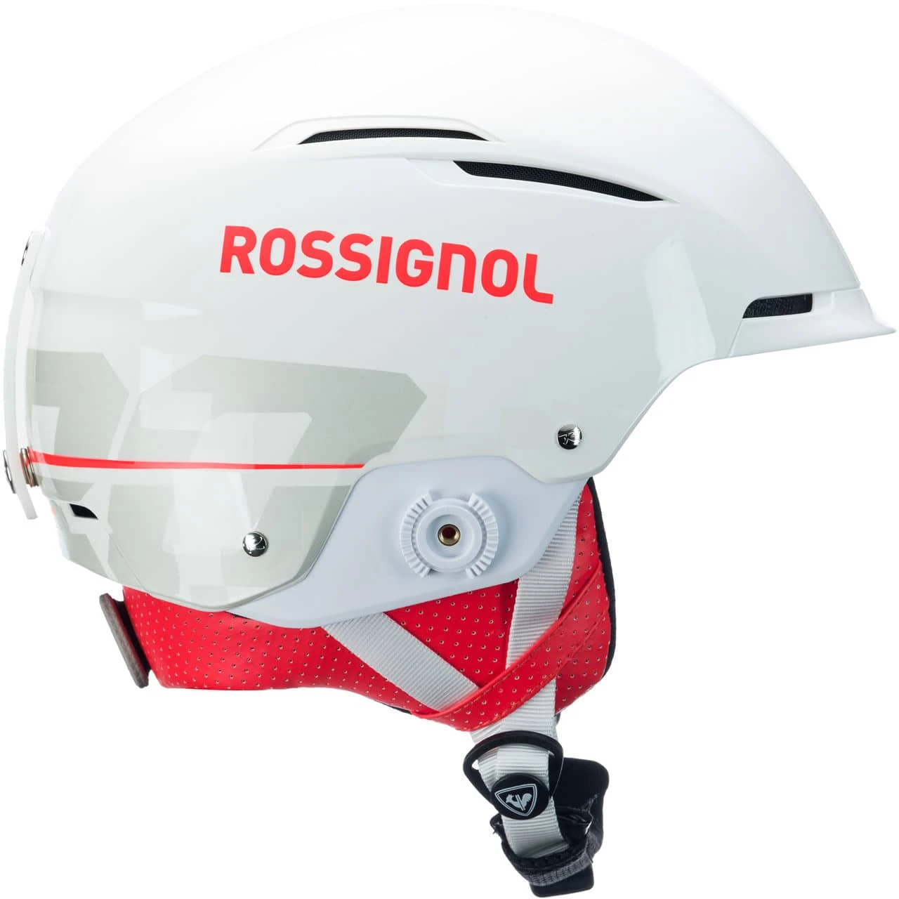 Rossignol Hero Slalom Impacts White With Chinguard 4 Rossignol Hero Slalom Impacts White With Chinguard - immagine 2