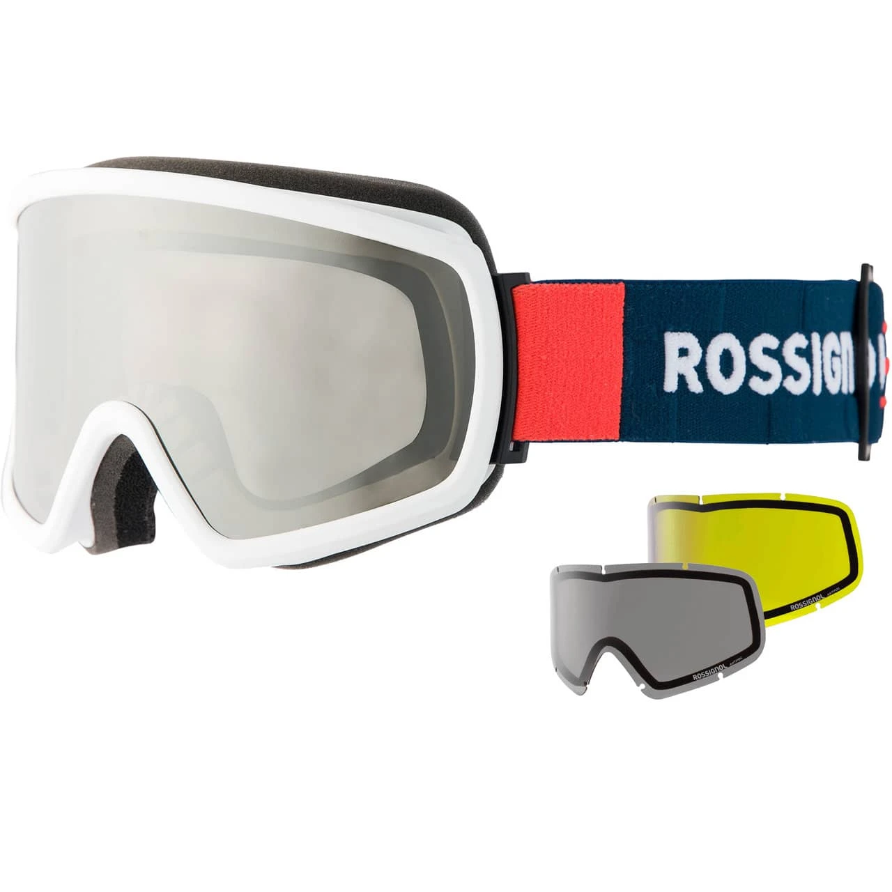 Rossignol Hero Blue + Lentes Di Ricambio 3 Rossignol Hero Blue + Lentes Di Ricambio