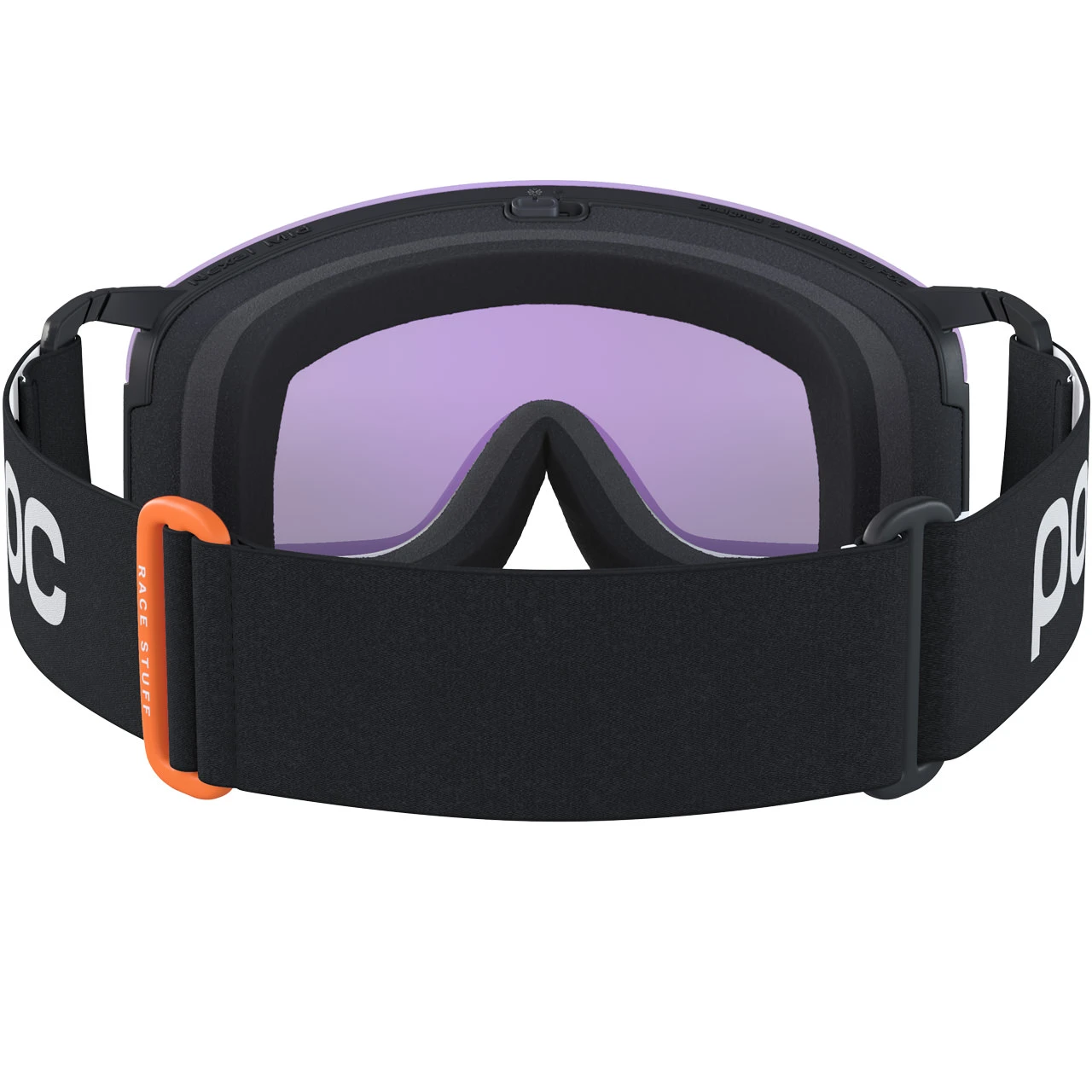 POC Nexal Mid Clarity Comp Uranium Black/hydrogen White/spektris Blue + Lente Di Riserva 5 POC Nexal Mid Clarity Comp Uranium Black/hydrogen White/spektris Blue + Lente Di Riserva - immagine 3