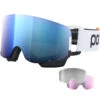 POC Nexal Mid Clarity Comp+ Hydrogen White/uranium Black/spektris Blue + 2 Lenti Di Riserva -Sci Attrezzatura 22 nexal mid clco plus 40816 white