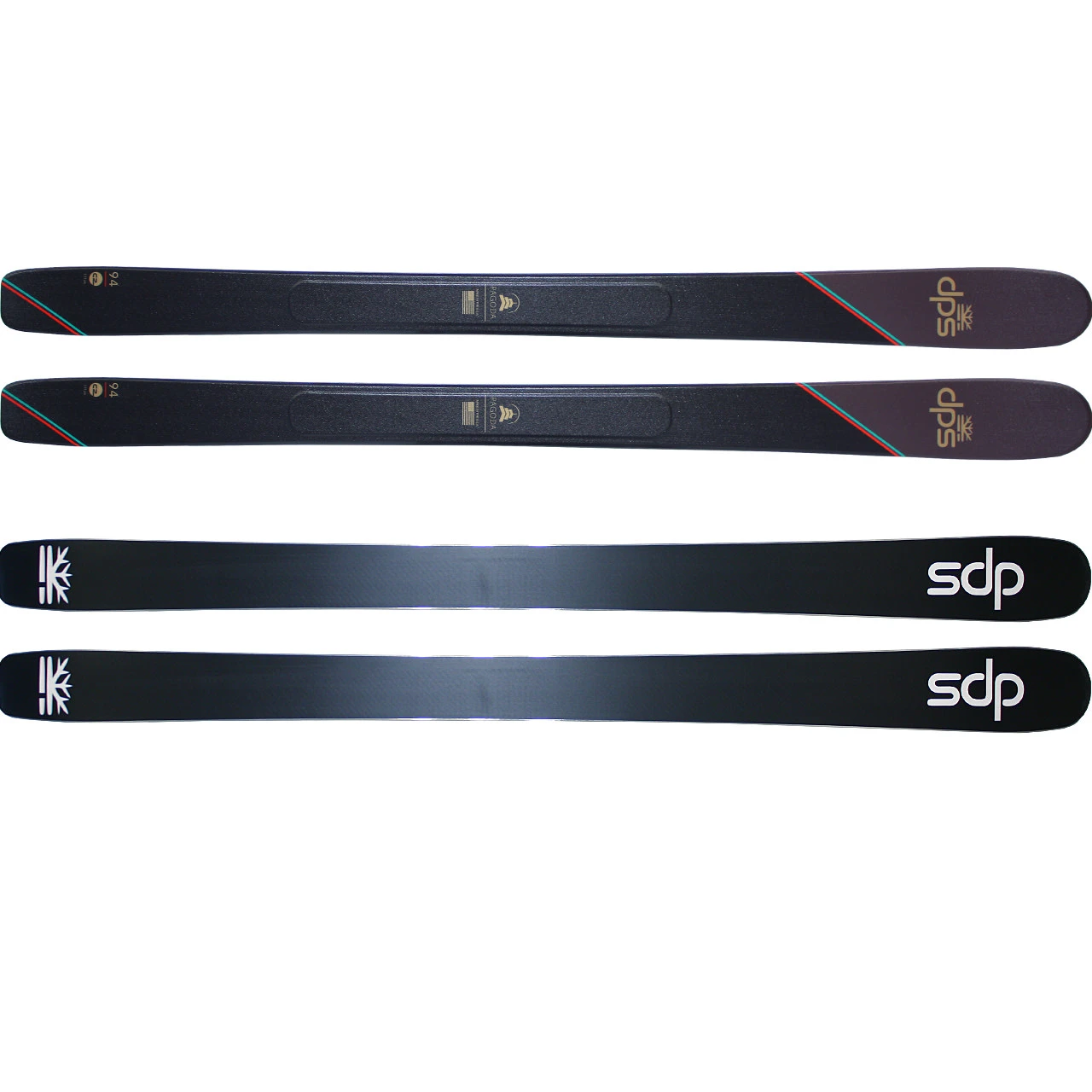 DPS Pagoda Piste 94 C2 Black (2022/23) 4 DPS Pagoda Piste 94 C2 Black (2022/23) - immagine 2