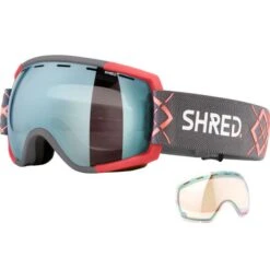 Shred Rarify Black CBL 2.0 Deep Blue Mirror + Lente Di Ricambio
