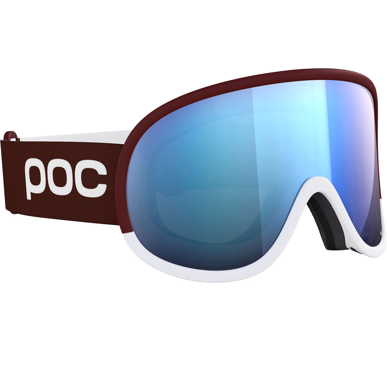 POC Retina Big Clarity Comp Garnet Red/hydrogen White/spektris Blue + Lente Di Riserva 4 POC Retina Big Clarity Comp Garnet Red/hydrogen White/spektris Blue + Lente Di Riserva - immagine 2