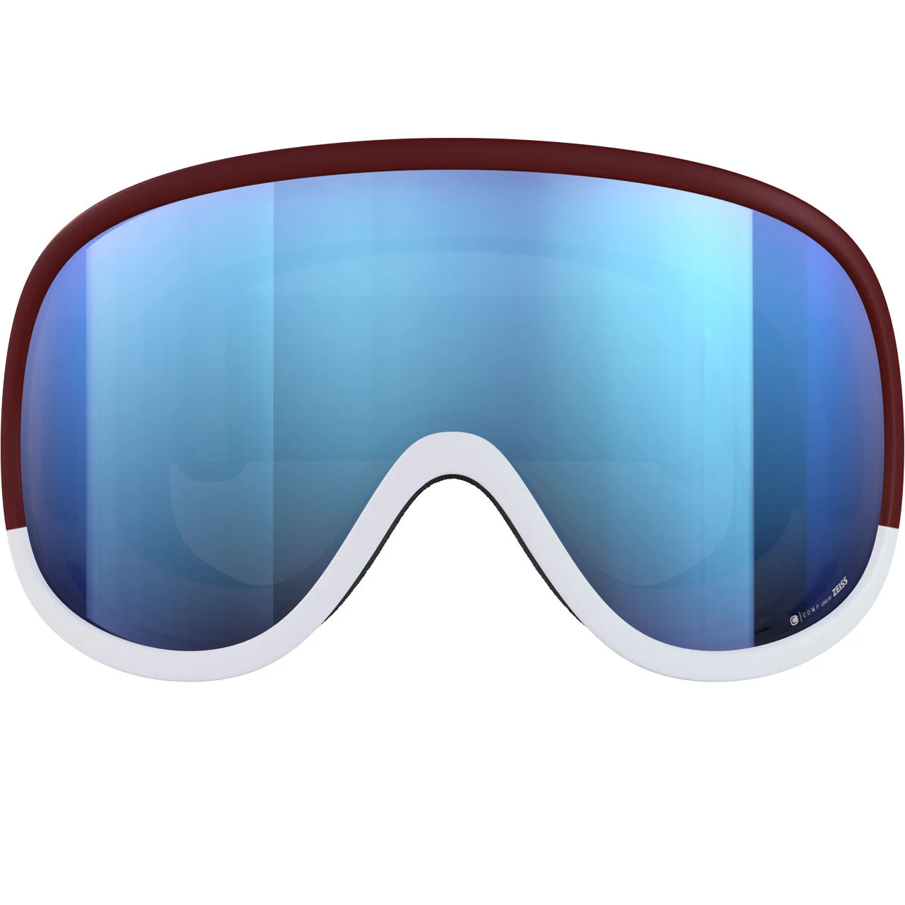 POC Retina Big Clarity Comp Garnet Red/hydrogen White/spektris Blue + Lente Di Riserva 6 POC Retina Big Clarity Comp Garnet Red/hydrogen White/spektris Blue + Lente Di Riserva - immagine 4