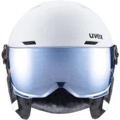 Uvex Rocket Jr. Visor White-black Matt -Sci Attrezzatura 22 rocket jr visor S566263 1003 2