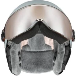 Uvex Rocket Jr. Visor Rhino-blush Matt -Sci Attrezzatura 22 rocket jr visor S566263 7003 3