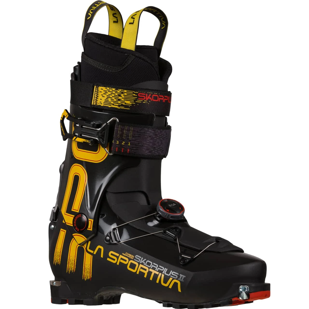 La Sportiva Scorpius CR II Black/yellow 3 La Sportiva Scorpius CR II Black/yellow