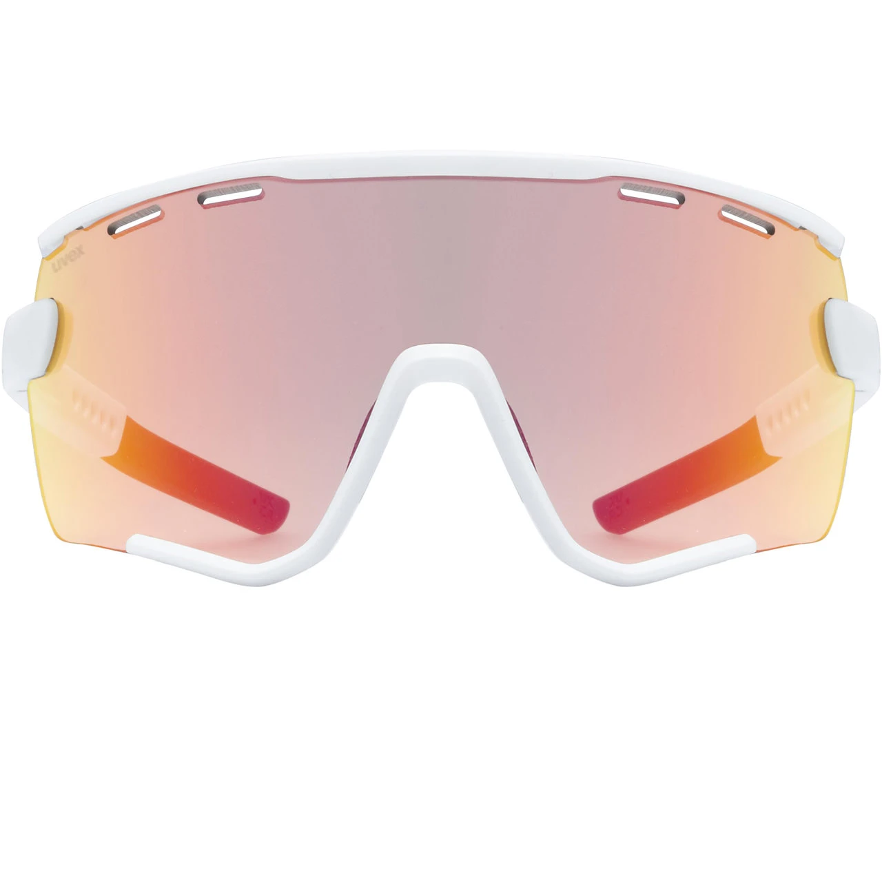 Uvex Sportstyle 236 S Set White Matt / Mirror Red 6 Uvex Sportstyle 236 S Set White Matt / Mirror Red - immagine 4