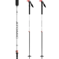 Atomic BCT Touring Carbon SQS W Poles White/carbon -Sci Attrezzatura 22 w bct tour carbon sqs AJ5005594 1