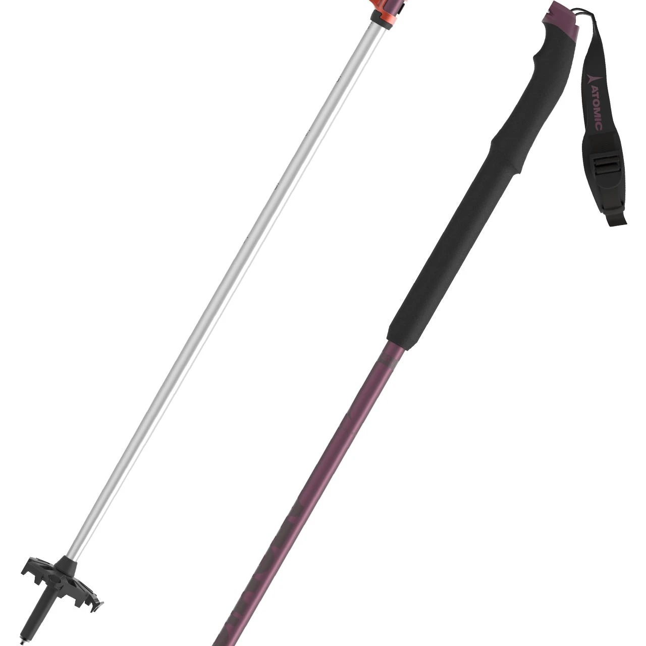 Atomic BCT Touring SQS W Poles Plum 3 Atomic BCT Touring SQS W Poles Plum