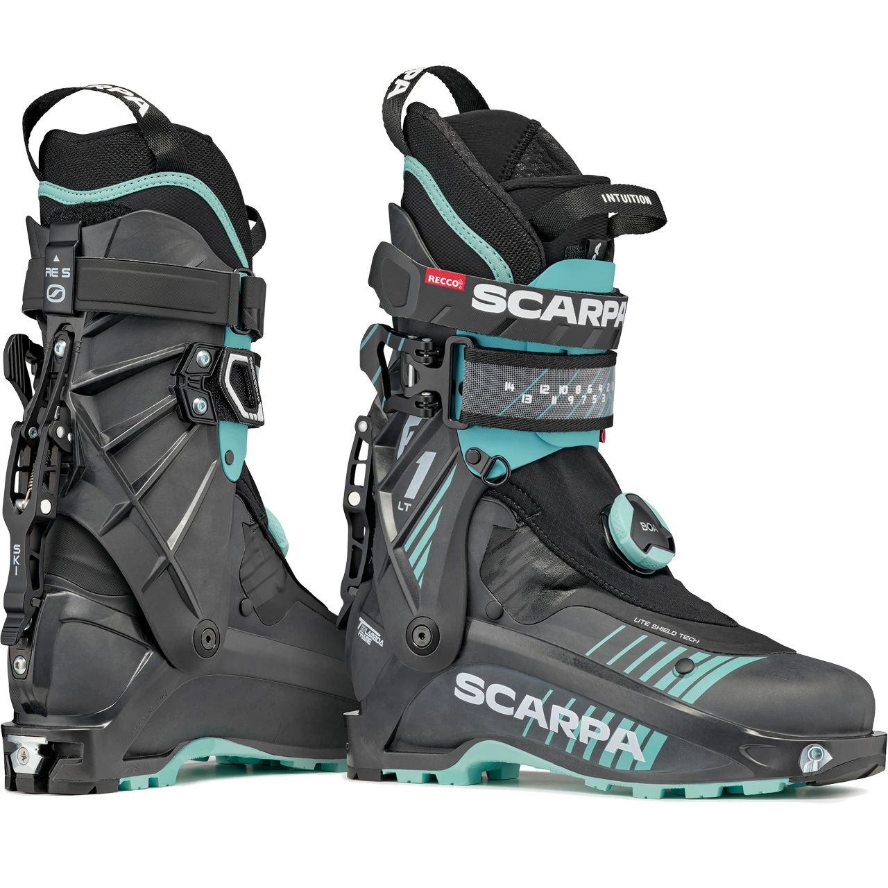 Scarpa F1 LT W Carbon/aqua 5 Scarpa F1 LT W Carbon/aqua - immagine 3
