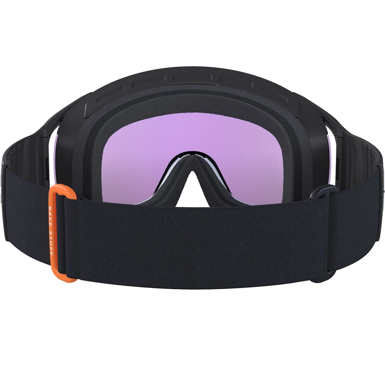 POC Zonula Clarity Comp Uranium Black/hydrogen White/spektris Blue + Lente Di Riserva 5 POC Zonula Clarity Comp Uranium Black/hydrogen White/spektris Blue + Lente Di Riserva - immagine 3