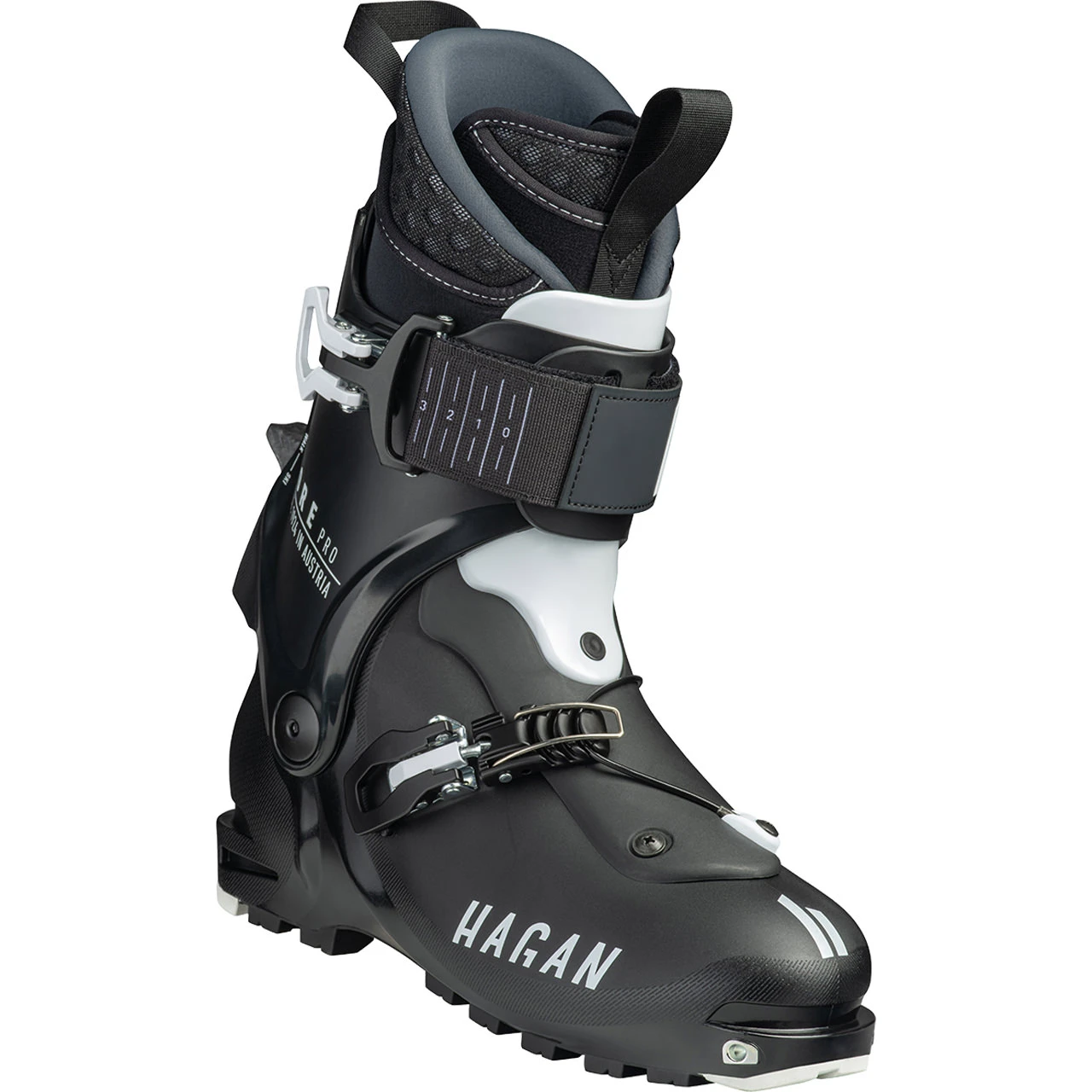 Hagan Core Pro Carbon Black/black/white 4 Hagan Core Pro Carbon Black/black/white - immagine 2