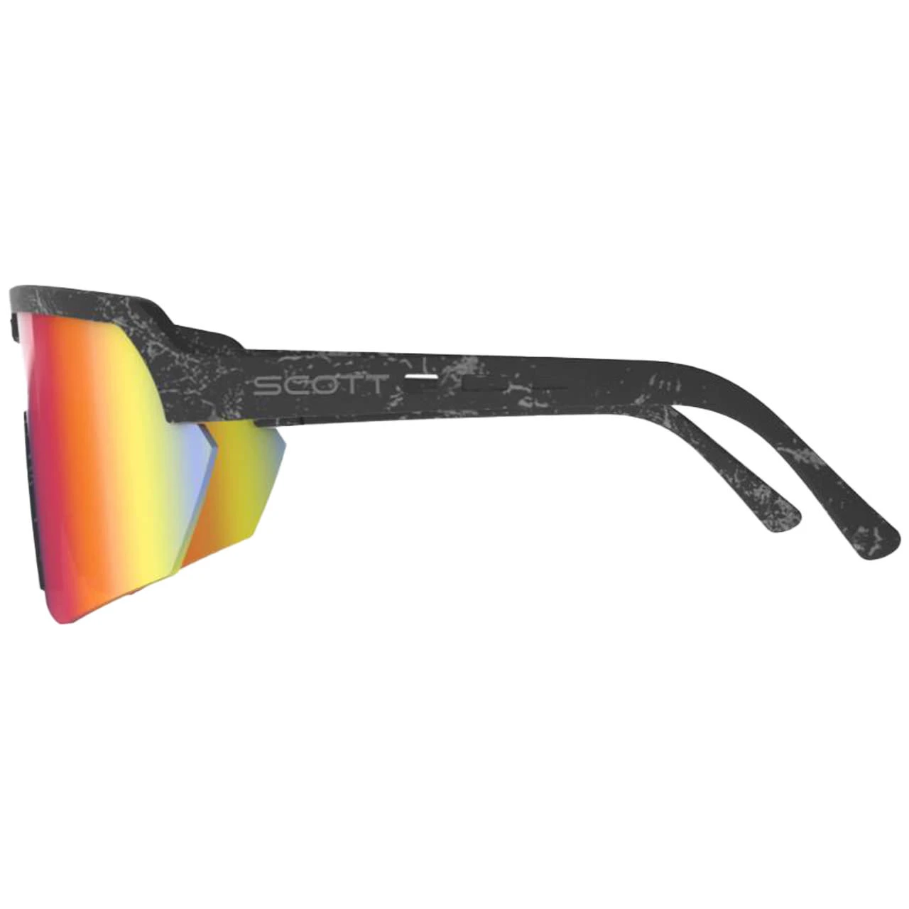 Scott Sport Shield Sunglasses Marble Black/teal Chrome 3 Scott Sport Shield Sunglasses Marble Black/teal Chrome - immagine 2