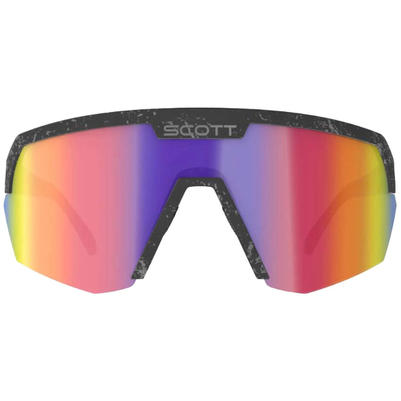 Scott Sport Shield Sunglasses Marble Black/teal Chrome 4 Scott Sport Shield Sunglasses Marble Black/teal Chrome - immagine 3