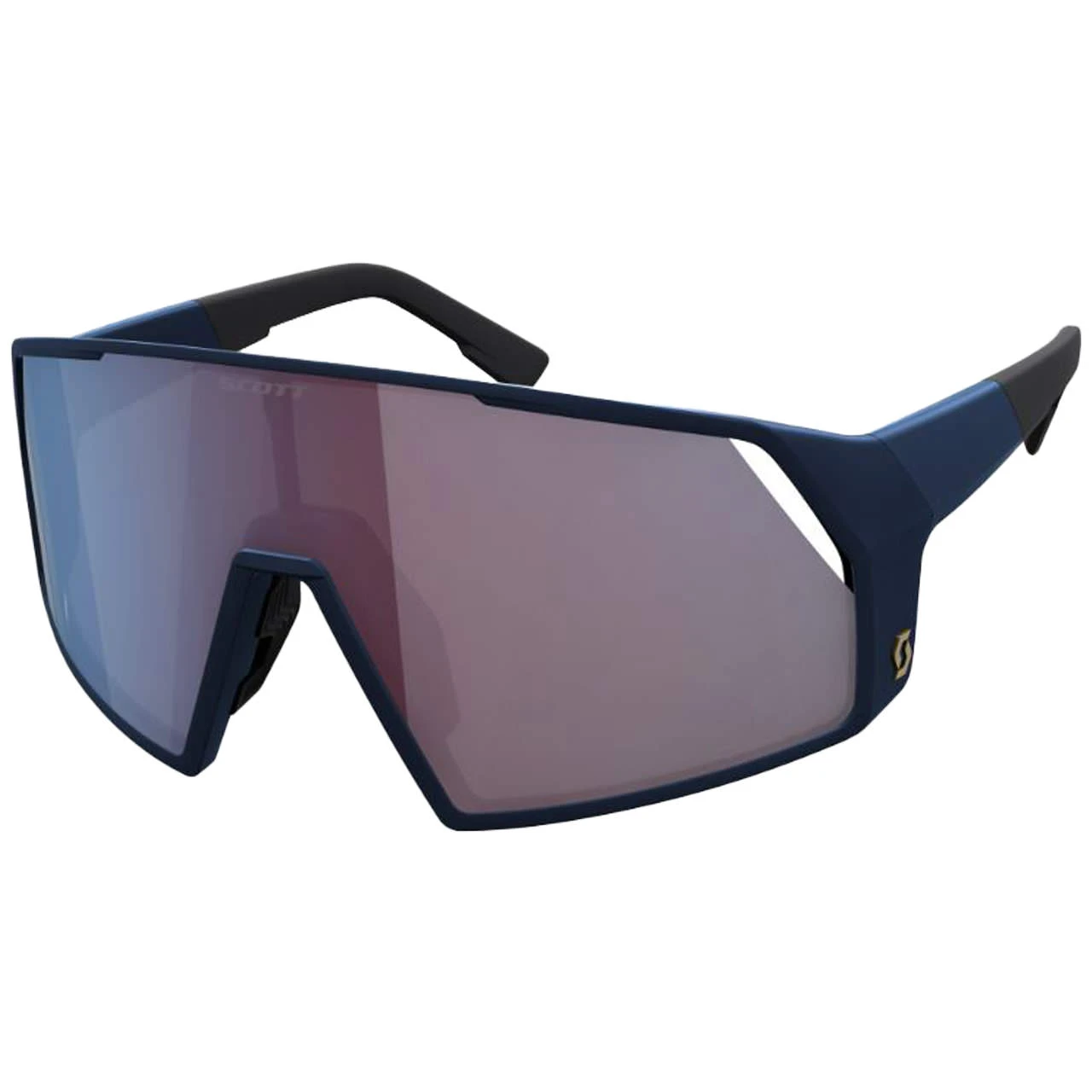 Scott Pro Shield Sunglasses Submariner Blue/blue Chrome Enhancer 3 Scott Pro Shield Sunglasses Submariner Blue/blue Chrome Enhancer