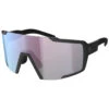 Scott Shield Compact Sunglasses Black Matt/blue Chrome Enhancer -Sci Attrezzatura 22h SCT289235 0135012 scott shield compact sunglasses black mattblue chrome enhancer