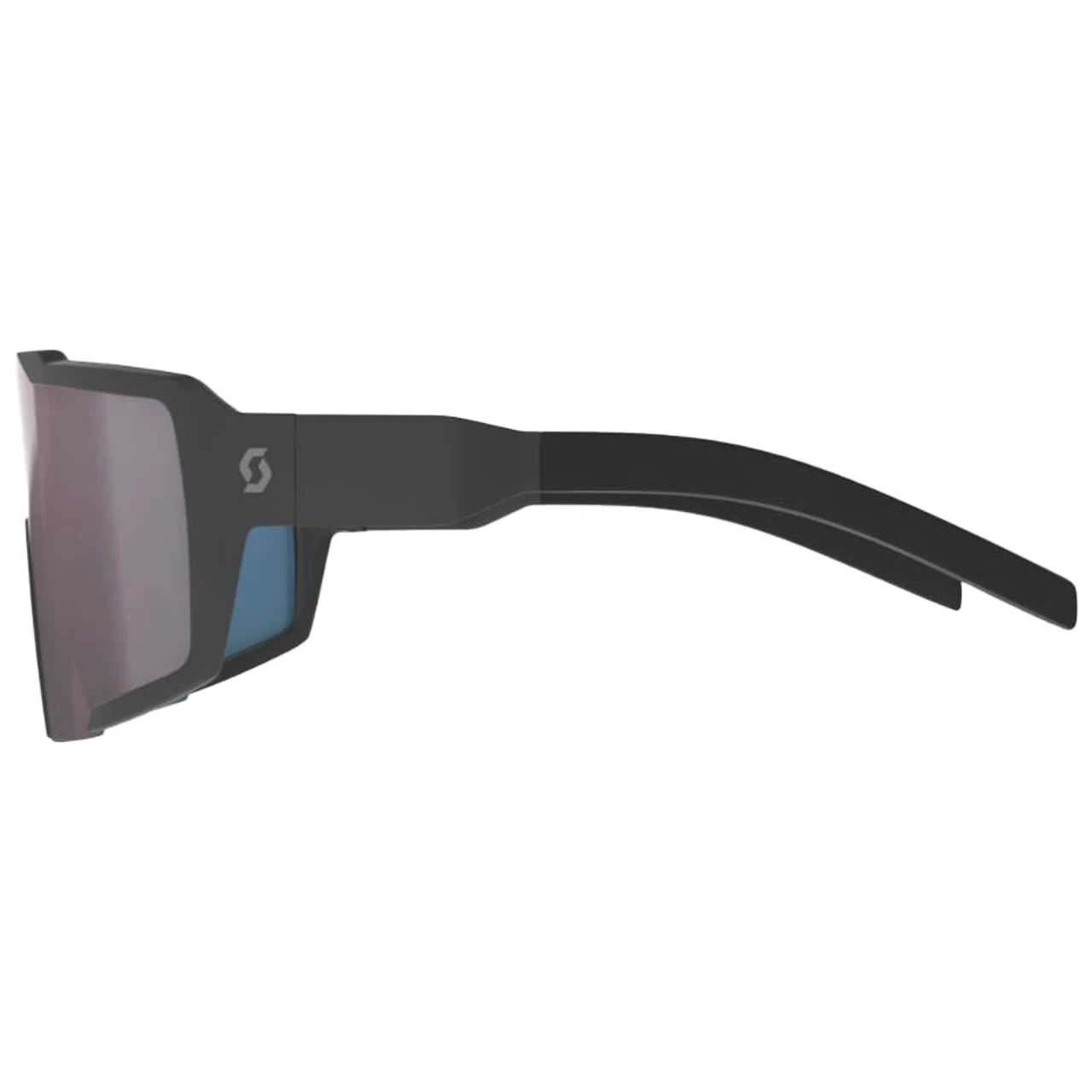 Scott Shield Compact Sunglasses Black Matt/blue Chrome Enhancer 4 Scott Shield Compact Sunglasses Black Matt/blue Chrome Enhancer - immagine 2