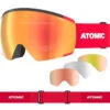 Atomic Redster WC HD Red + 3 Lenti Di Riserva
