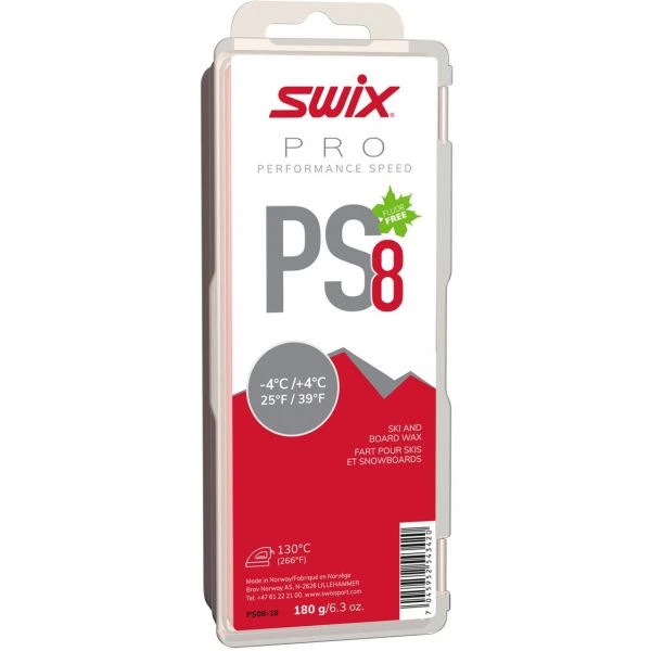 Swix PS8 Red -4 °C/+4 °C (180 G) 3 Swix PS8 Red -4 °C/+4 °C (180 G)